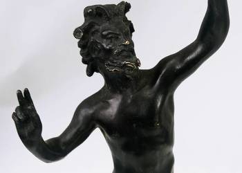 Rzeźba, Figura Tańczący Satyr Faun z Pompei 30 cm