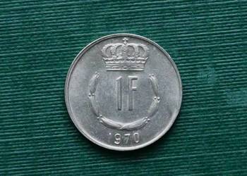 LUKSEMBURG - 1 frank, 1970r