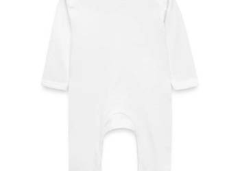 Ekologiczne śpioszki niemowlęce Polska flaga pamiątka z Polski