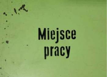 Tabliczka elektryczna czasu PRL