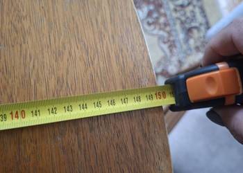 Stół jadalny owalny PRL