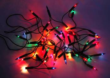 Lampki choinkowe tradycyjne wewnętrzne 50 diod multicolor girlanda