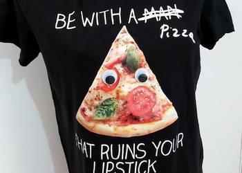 M Sinsay koszulka pizza ,nowa
