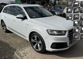Audi Q7 3.0tdi quattro 3 x s-line max wersja 7os polski salon 1. Rok gwara…