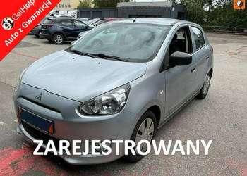 Mitsubishi Space Star Benzyna, klimatyzacja, isofix, niski przebieg, CD, o…