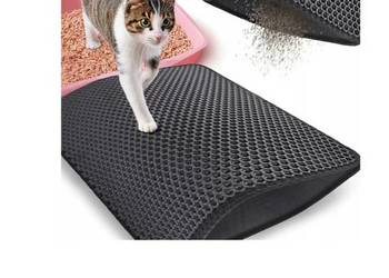 Mata pod kuwetę dla kota