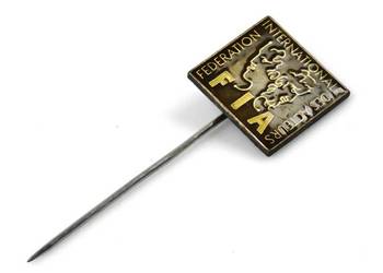 Fédération Internationale des Acteurs | 2 cm | Metal | Przypinka | Socreal…