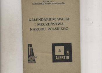 Alert III-harcerska próba sprawności Kalendarium walki