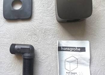 Hansgrohe Fixfit przyłącze kątowe – czarny