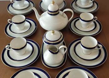 Tirschenreuth, Bawaria - kobaltowy serwis dla 10 osób