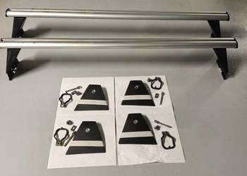 Opel Astra H - oryginalne belki dachowe na relingi bagażnik bazowy