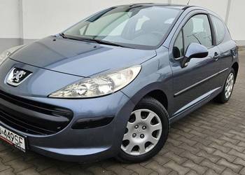 Peugeot 207 rok 2007 poj 1.4 benz-bdb stan.klima nowe opony