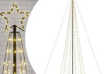 Choinka świąteczna LED kolcami 1534 diody LED Ciepła biel 500cm(SKU4016404)