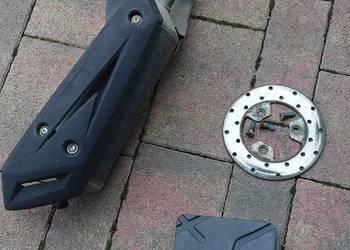 tłumik wydech  tarcza hamulcowa do Kymco KG10B