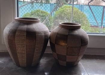 2 wazony 30 cm i 27 cm