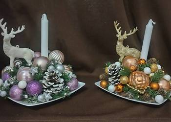 Stroik świąteczny bożonarodzeniowy