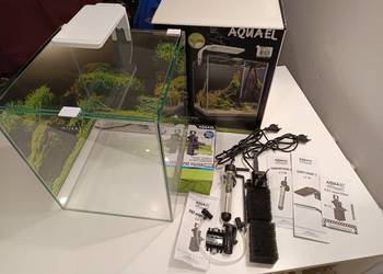 Akwarium Aquael 30 litrów kostka komplet