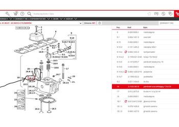 tulejka wtrysku wtryskiwacza Deutz-Fahr Same Explorer0.012.9984.0 / 20