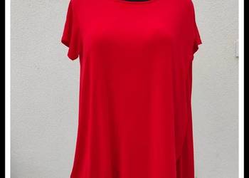 Czerwona nowa sukienka oversize z kieszeniami XL/XXL