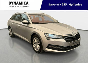 Škoda Superb Combi Ambition 2.0TDI 190KM DSG 2020 r., salon PL III (2015-2…