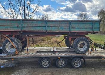 Przyczepa rolnicza kiper 8 ton