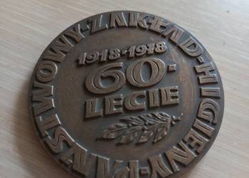 Medal Państwowy zakład Higieny 60 lecie
