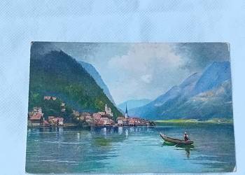 Pocztówka: Hallstard am Hallensee. Niemcy, lata 20-e XX w.