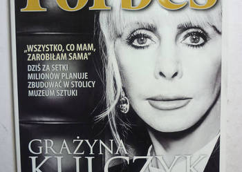FORBES 2015 - NR 12 - GRAŻYNA KULCZYK
