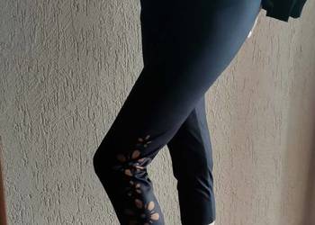 Legginsy damskie czarne