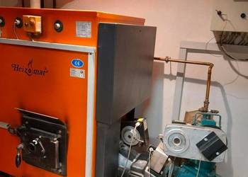 Piec na Trociny Zrębke Wióra Owies i inne Biomasy 33kw