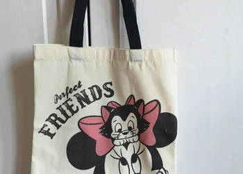 Pojemna torebka shopperka Minnie Mouse VINTED/OLX