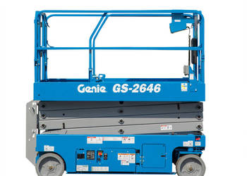 Podnośnik nożycowy GENIE GS 2646 251 podest ruchomy nożyco