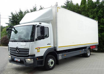 Mercedes Atego 1218 Euro6 tylko 323tys.km Kontener 18p winda Sprowadzony M…