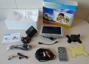 Nowy TV & MONITOR, 7" LCD Color. re