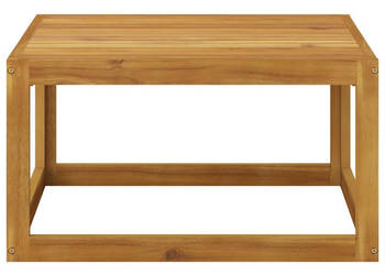 Stolik kawowy 68x68x29 cm lite drewno akacjowe WM-311866