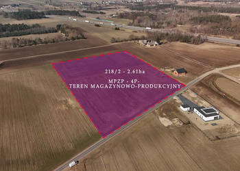 Okazja! Całość MPZP - PU . Magazyny - Produkcja - Usługi. 26zł/m2