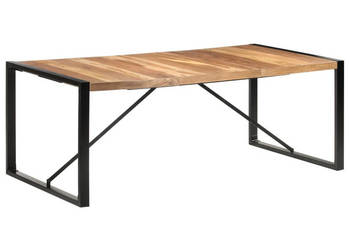 Stół do jadalni 200x100x75 cm lite drewno WM-321543