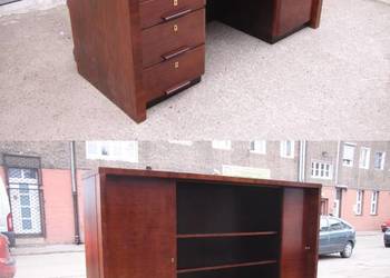 ART DECO komplet gabinetowy z 1920 roku ORYGINAŁ po konser