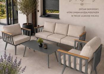 Meble tarasowe aluminiowe
