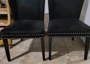 Krzesła pikowane - 3 sztuki