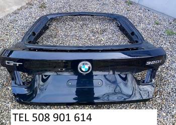 BMW 3 GT F34 klapa tylna pokrywa bagażnika 41007363253