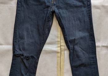 Levis 501 Skinny Jeans W28 L30 Made in China Distressed Knee