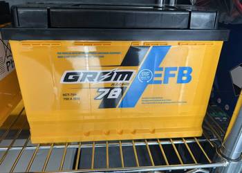 Akumulator EFB 12V 78Ah 750A GROM, DARMOWY DOWÓZ Akumulator EFB 12V 78Ah 750A GROM, DARMOWY DOWÓZ