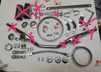 WFM WSK jawka Dniepr nowe chromy