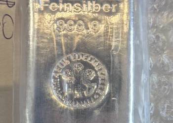 Sztabka srebra 1000 g 999 1 kg