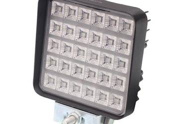 LAMPA ROBOCZA HALOGEN LED, 30  LED KWADRATOWA Z WŁĄCZNIKIEM, 9V-36V, 1