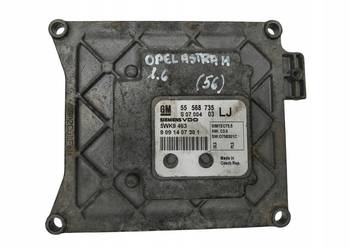 STEROWNIK ECU Opel Astra J H Zafira B 1.6 16V Z16XER GM 55568735 LJ