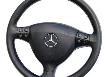 KIEROWNICA MULTIFUNKCYJNA MERCEDES A-KLASA W169 A169 STAN BARDZO DOBRY +