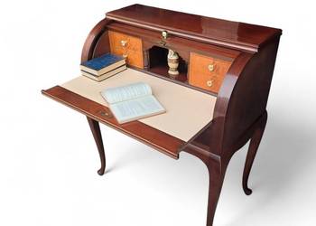 ~~ Reprezentacyjne Biurko Sekretarzyk cylindryczny styl Ludwik Filip ~~