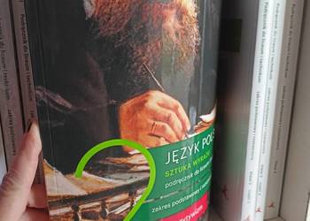 Sztuka wyrazu 2 polski podręcznik używane antykwariat szkolne księgarnia